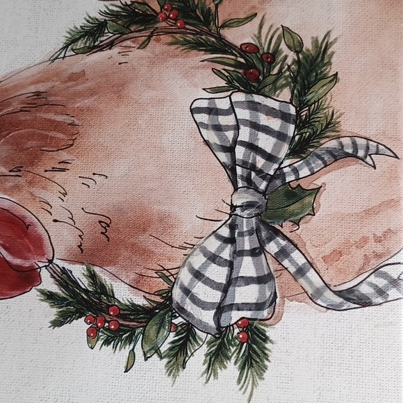 Hobby Lobby Heartland Holiday Wall Prints Cow Rooster Bow Christmas CountryCore - Picture 6 of 11